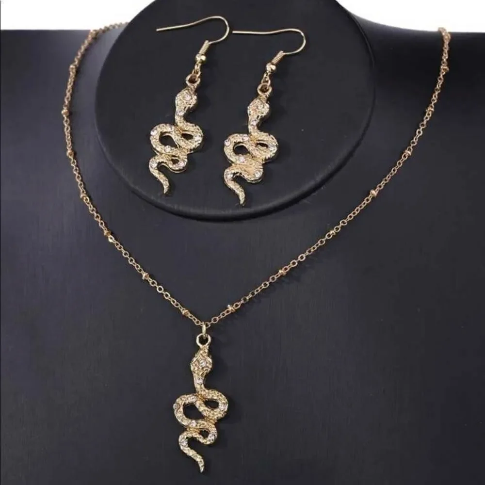 Snake Necklace set